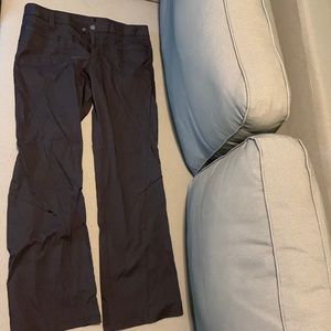 Black athleta hiking/casual pants